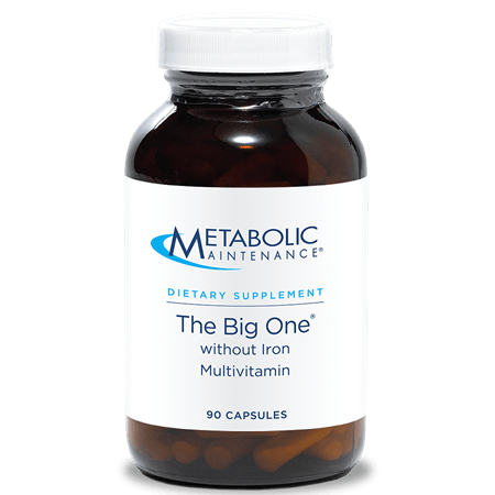 The BIG ONE without Iron (Metabolic Maintenance)