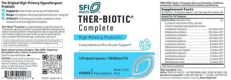 Ther-Biotic Complete Powder