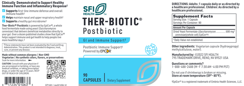 Ther-Biotic Postbiotic (Epicor)