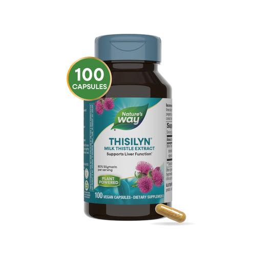 thisilyn standardized milk thistle extract nature's way