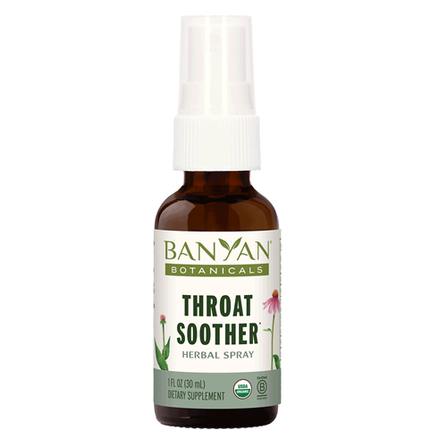 throat soother spray organic banyan botanicals