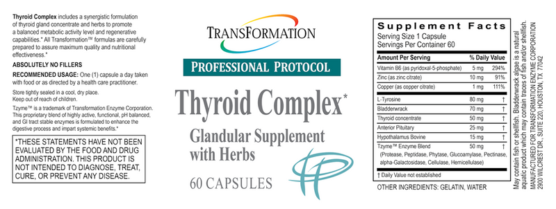 Thyroid Complex (Transformation Enzyme) Label