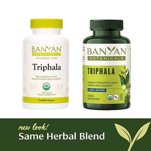 Triphala Organic Tablet (Banyan Botanicals)