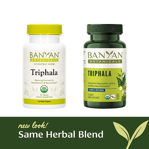 Triphala Organic Tablet (Banyan Botanicals)