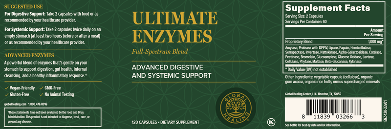 Ultimate Enzymes (Veganzyme)