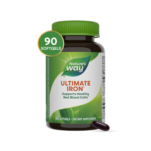 ultimate iron 90 softgels nature's way