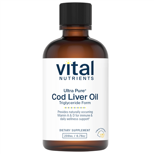 Ultra Pure Cod Liver Oil 1025 Vital Nutrients