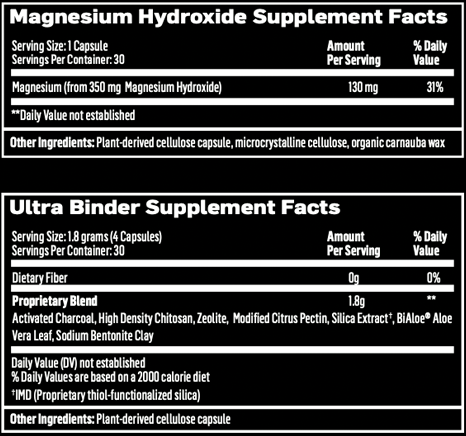 ultra binder combo pack quicksilver scientific supplement facts