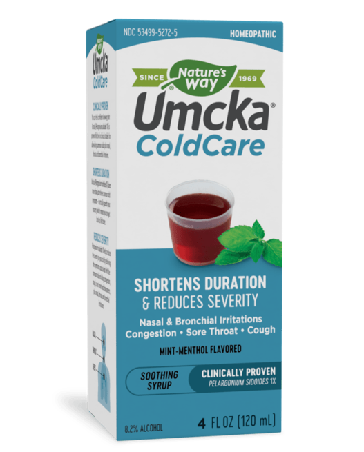 Umcka ColdCare Menthol Syrup (Nature's Way)