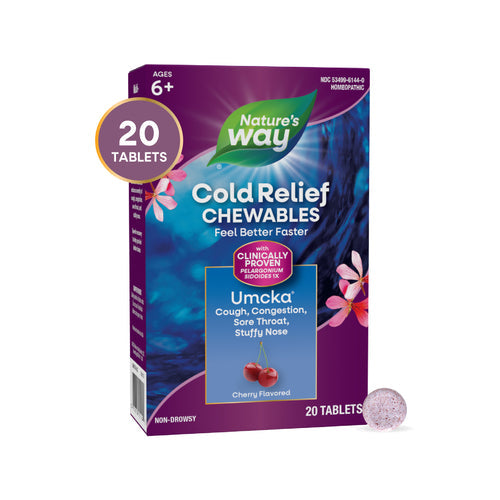 umcka coldcare cherry chewable nature's way