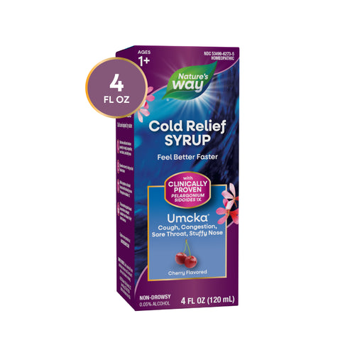 umcka coldcare cherry syrup 4oz nature's way