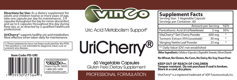 UriCherry Vinco products