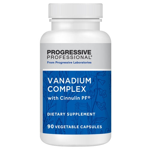 Vanadium Complex with Cinnulin Progressive Labs front