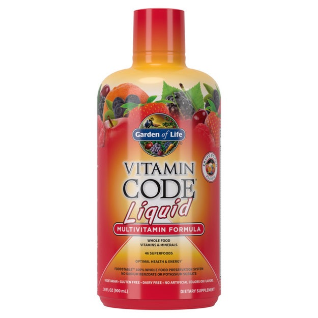 vitamin code multi fruit punch garden of life