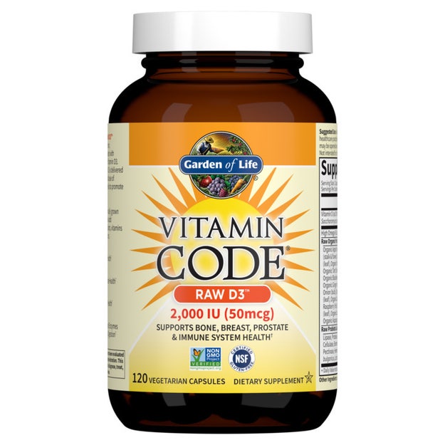 buy vitamin code raw d3 garden of life