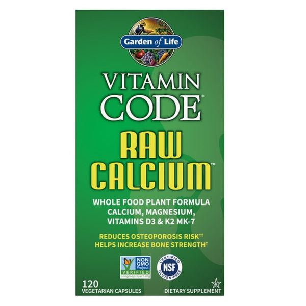 vitamin code raw calcium garden of life