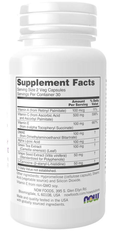 wrinkle rescue now supplement facts