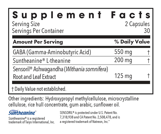 zen adapt allergy research group supplement facts