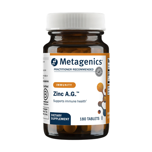 Zinc A.G. 180 Tablets (Metagenics)