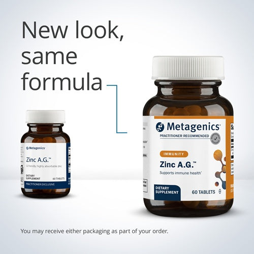 Buy Zinc A.G. 60 Tablets (Metagenics)