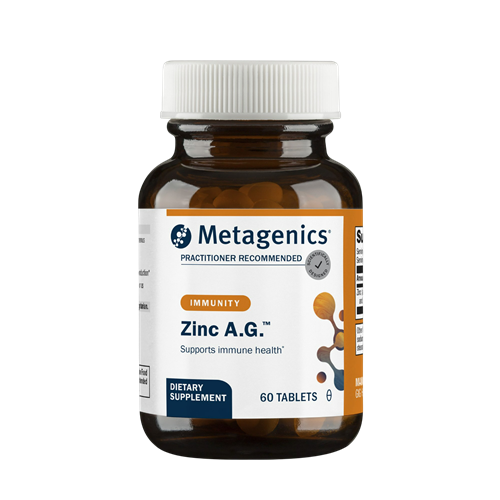 Zinc A.G. 60 Tablets (Metagenics)