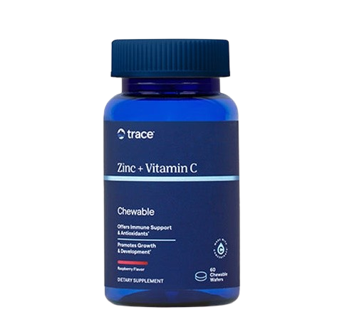 zinc + vitamin c chews (trace minerals research)