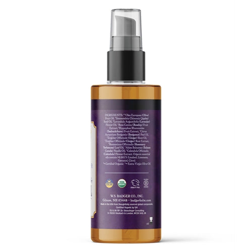 Lavender Massage Oil (Badger)