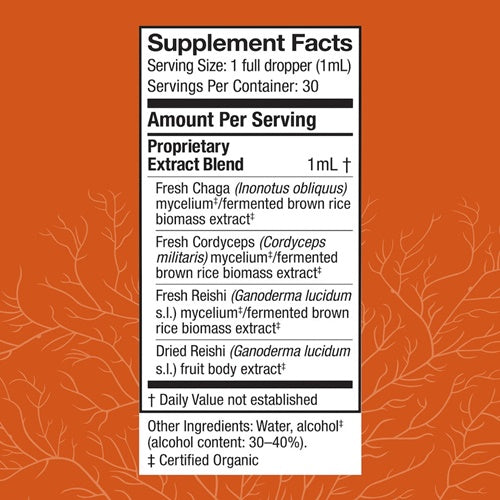 breathe extract host defense supplement facts