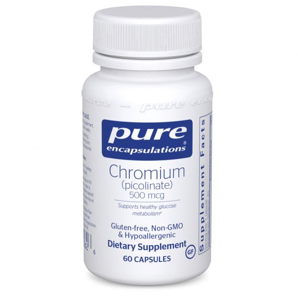 Chromium (picolinate) 500 mcg (Pure Encapsulations)