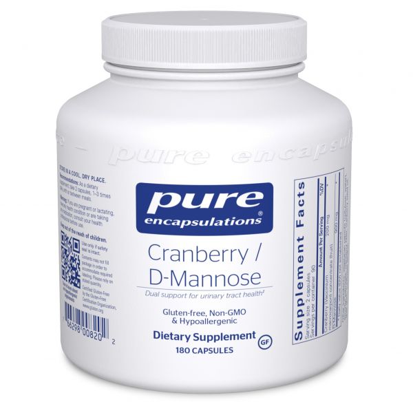 Cranberry/D-Mannose 180 Count