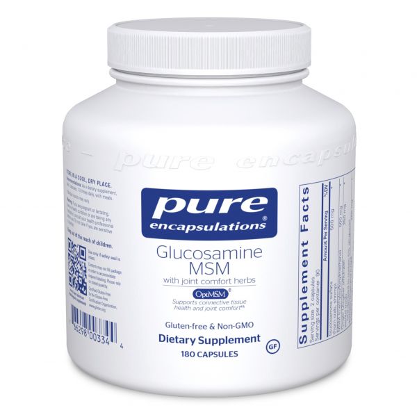 Glucosamine MSM with Joint Comfort Herbs 180 Count