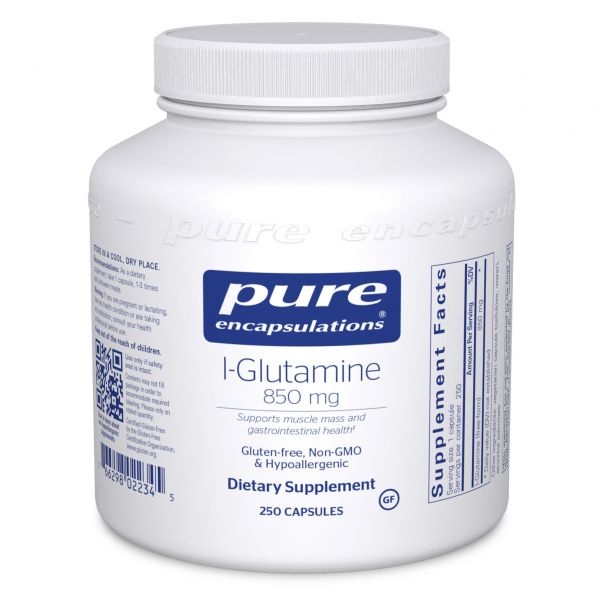 BACKORDER ONLY - l-Glutamine 850 mg 250 Count