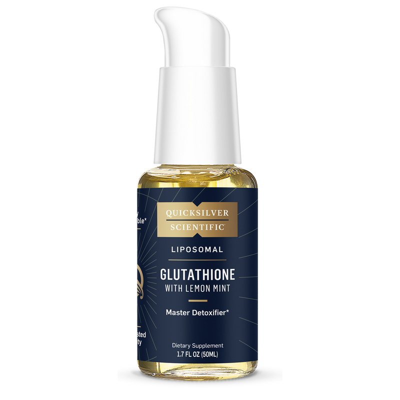 Liposomal Glutathione Lemon Mint Quicksilver Scientific
