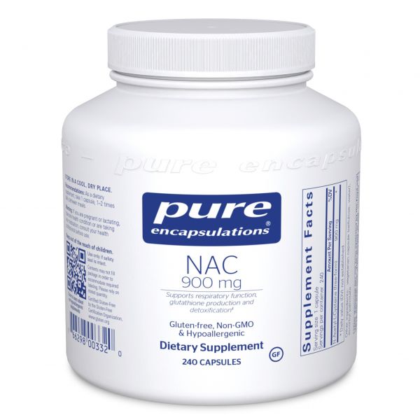 NAC (n-acetyl-l-cysteine) 900 mg 240 Count