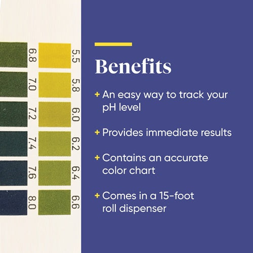 pH Strips 120 Tests Enzymedica