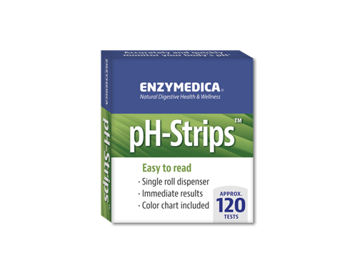 pH Strips 120 Tests Enzymedica