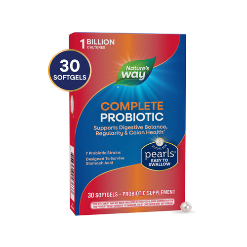 probiotic pearls complete 30 softgels nature's way