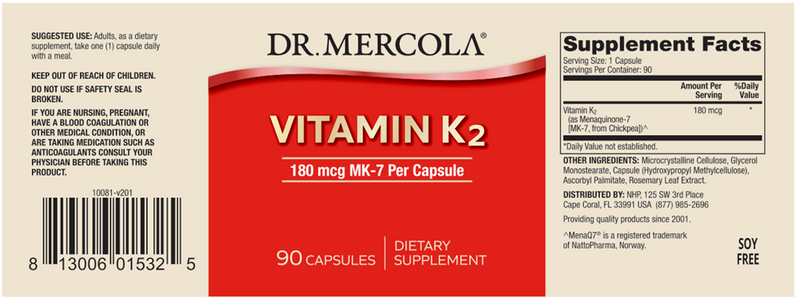 Vitamin K-2 90 Count