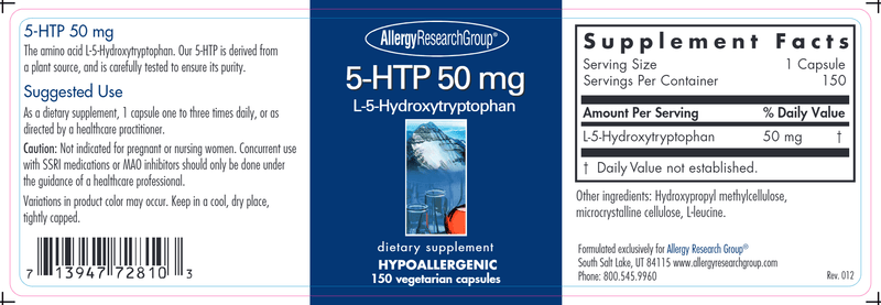 5-HTP 50 mg