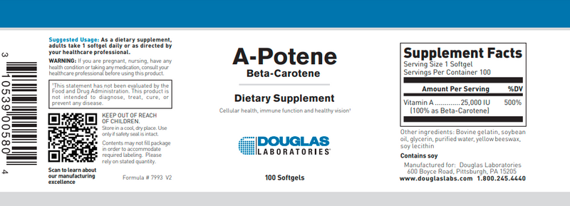 A-Potene (25,000 I.U.)