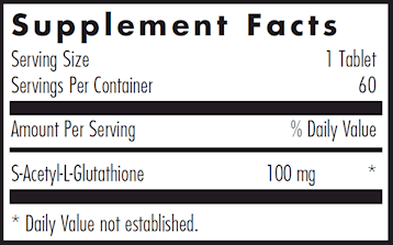 Acetyl-Glutathione 100 mg