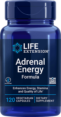 Adrenal Energy Formula 120ct (Life Extension) Front