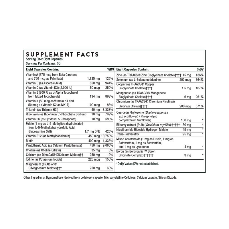 Advanced Nutrients Thorne Products