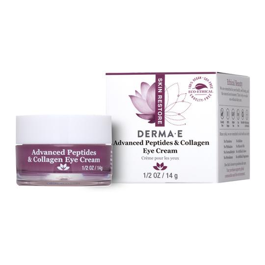 Advanced Peptides & Collagen Eye Cream (DermaE) Front