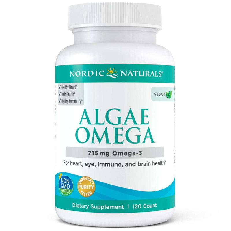 Algae Omega Soft Gels 120 Count