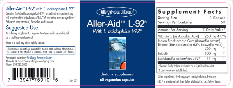 Aller-Aid™ L-92®