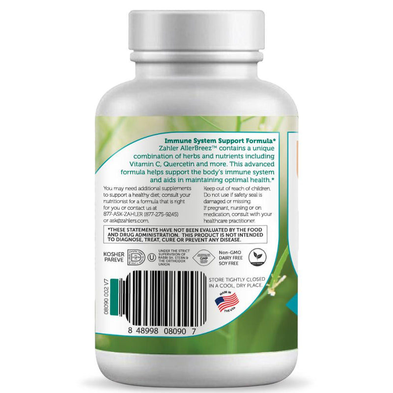 AllerBreez (Advanced Nutrition by Zahler) Side 1