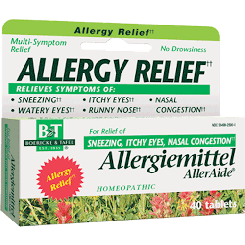 Allergiemittel AllerAide (Boericke&Tafel) Front