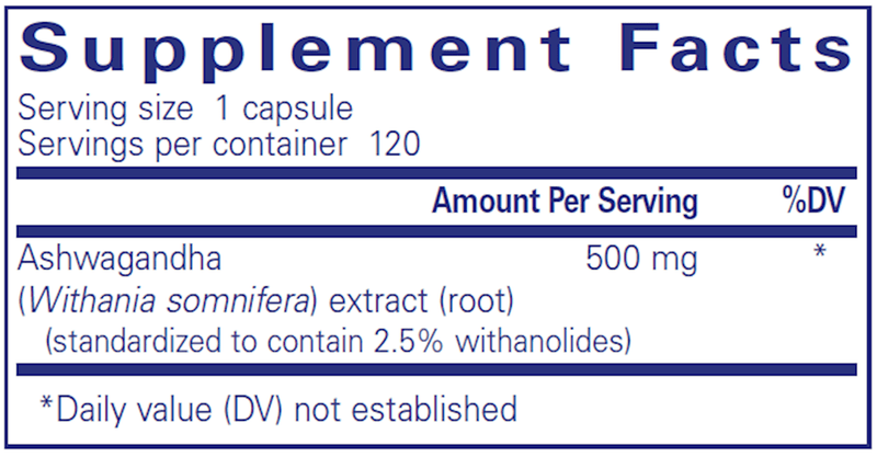 Ashwagandha 120 Count