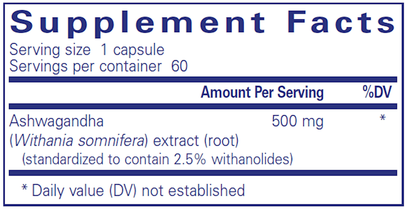 Ashwagandha 60 Count